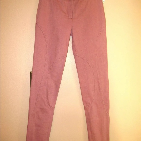 🆕 Stella McCartney Mauve Skinny Jeans ZIP Leg 38 - Picture 6 of 7